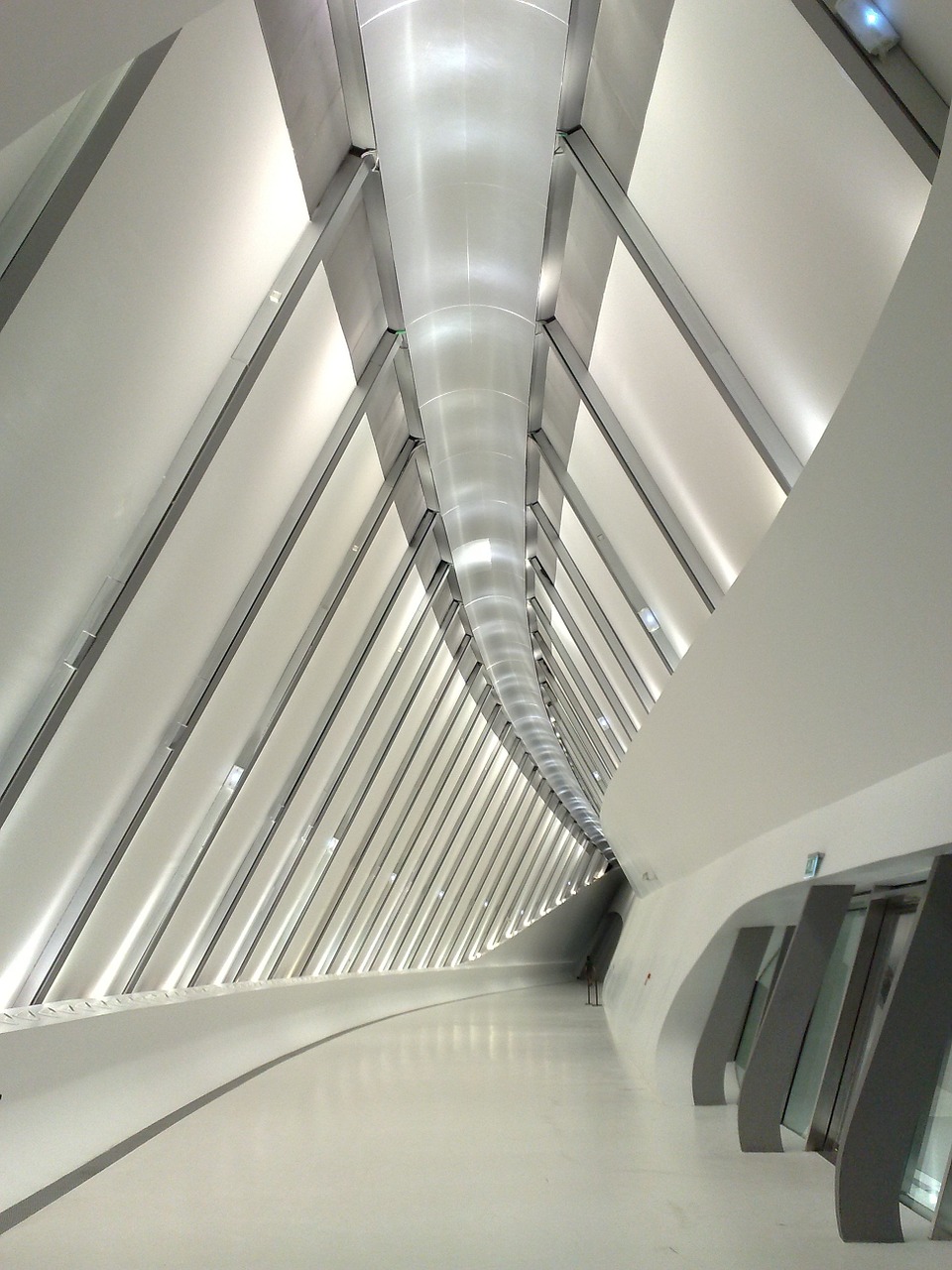 tunnel, hallway, corridor