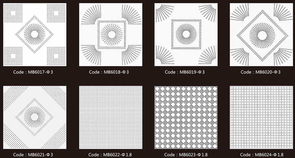 Perforation Patterns - Professional Metal Ceiling Manufacturer - 3